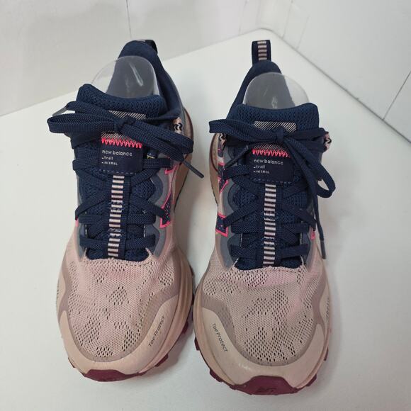 New Balance Sz8.5 Dynasoft Nitrel V4 Trail Running Shoes Ws. Pink n Navy. Active - Picture 4 of 13
